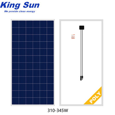 Painel solar pilha policristalina de 340 watts da meia, fora dos painéis solares da grade